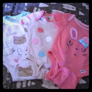 Gerber Organic 3pack onesies